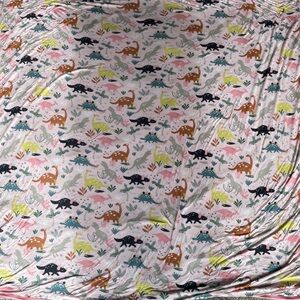 little sleepies dinosaur cloud blanket